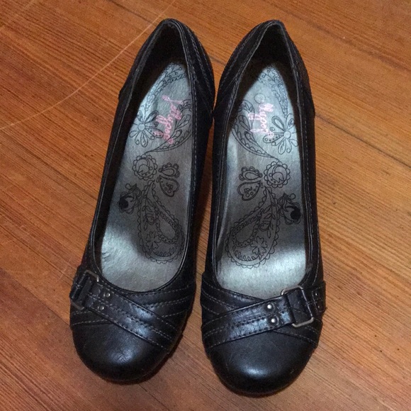 Jellypop Shoes - Black heels👡